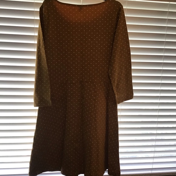 Old Navy Polka Dot Fit and Flare Dress - Picture 3 of 3